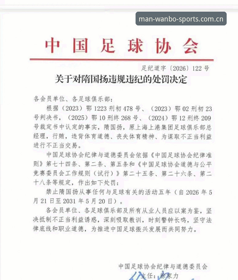 中国足协第三批禁足名单全面解析：足球反腐风暴下的行业革新信号